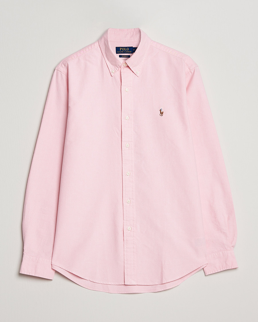 Heren | Overhemden | Polo Ralph Lauren | Custom Fit Oxford Shirt Pink