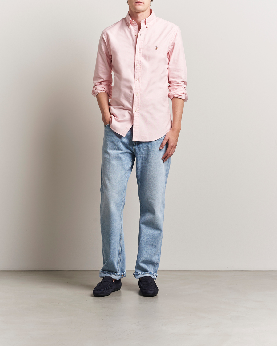 Heren | Overhemden | Polo Ralph Lauren | Custom Fit Oxford Shirt Pink