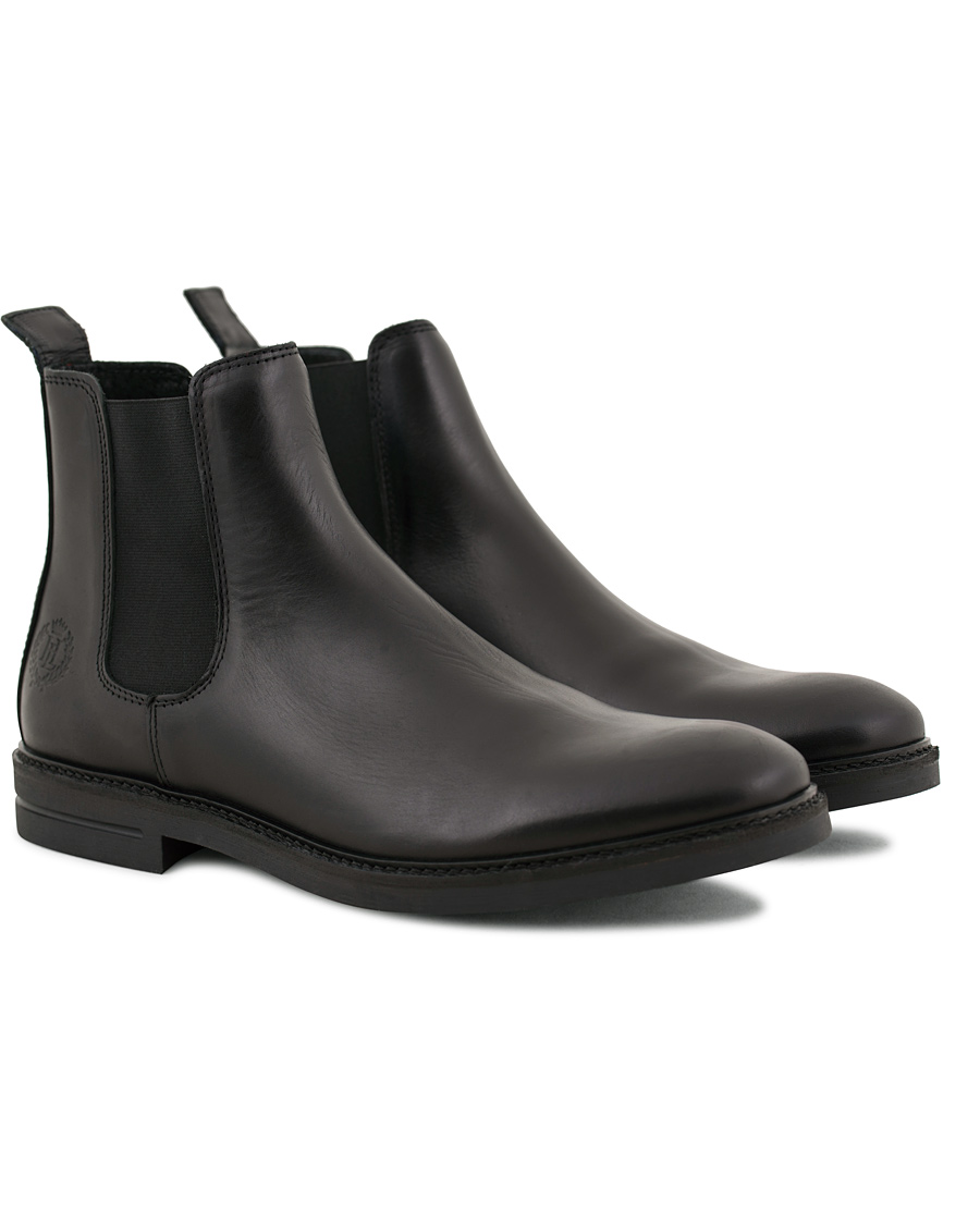 Heren | Henri Lloyd Graham Boot Prime Black Leather | Henri-Lloyd | Henri Lloyd Graham Boot Prime Black Leather