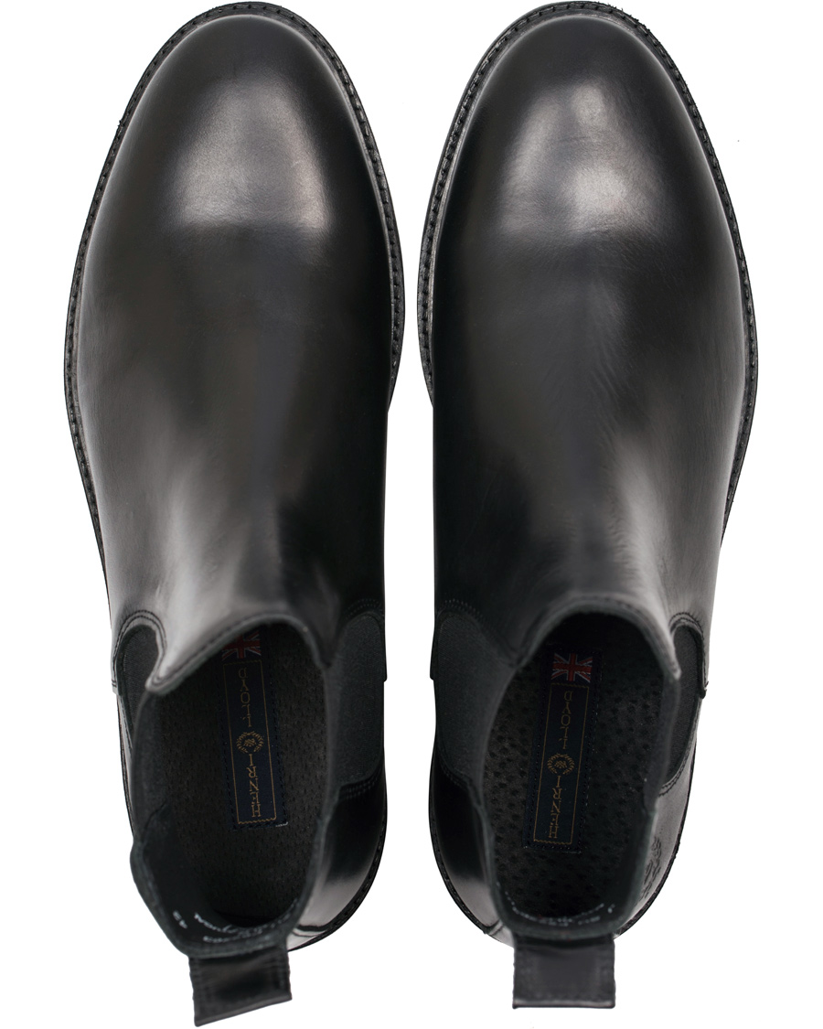 Heren | Henri Lloyd Graham Boot Prime Black Leather | Henri-Lloyd | Henri Lloyd Graham Boot Prime Black Leather