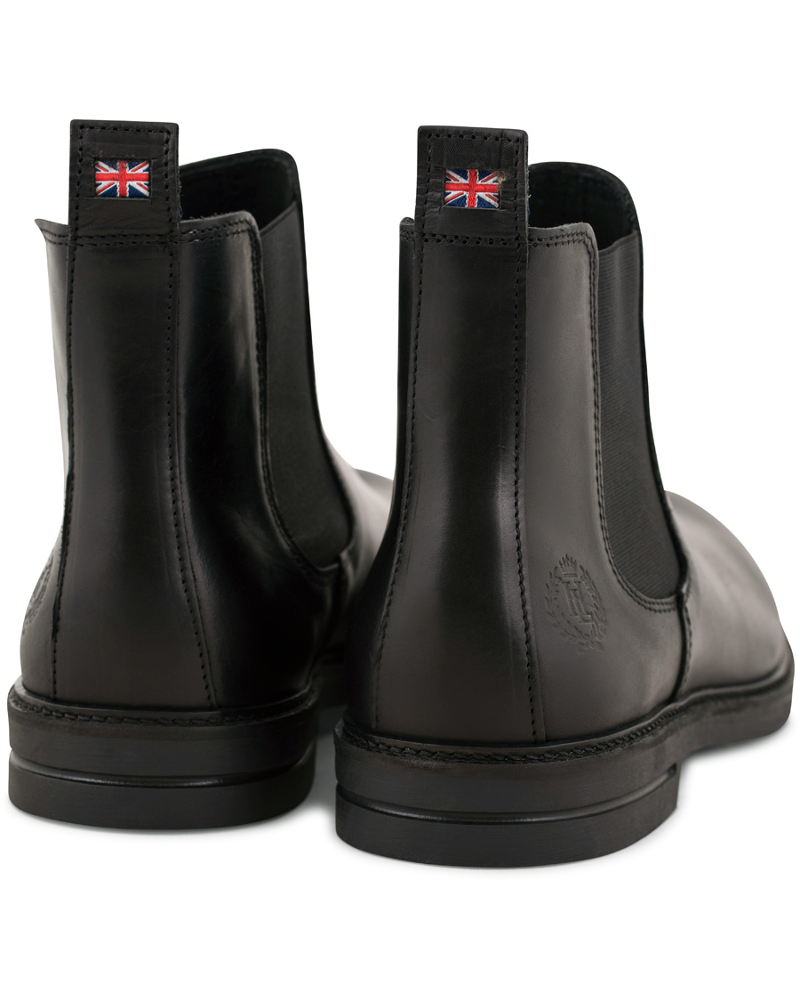 Heren | Henri Lloyd Graham Boot Prime Black Leather | Henri-Lloyd | Henri Lloyd Graham Boot Prime Black Leather
