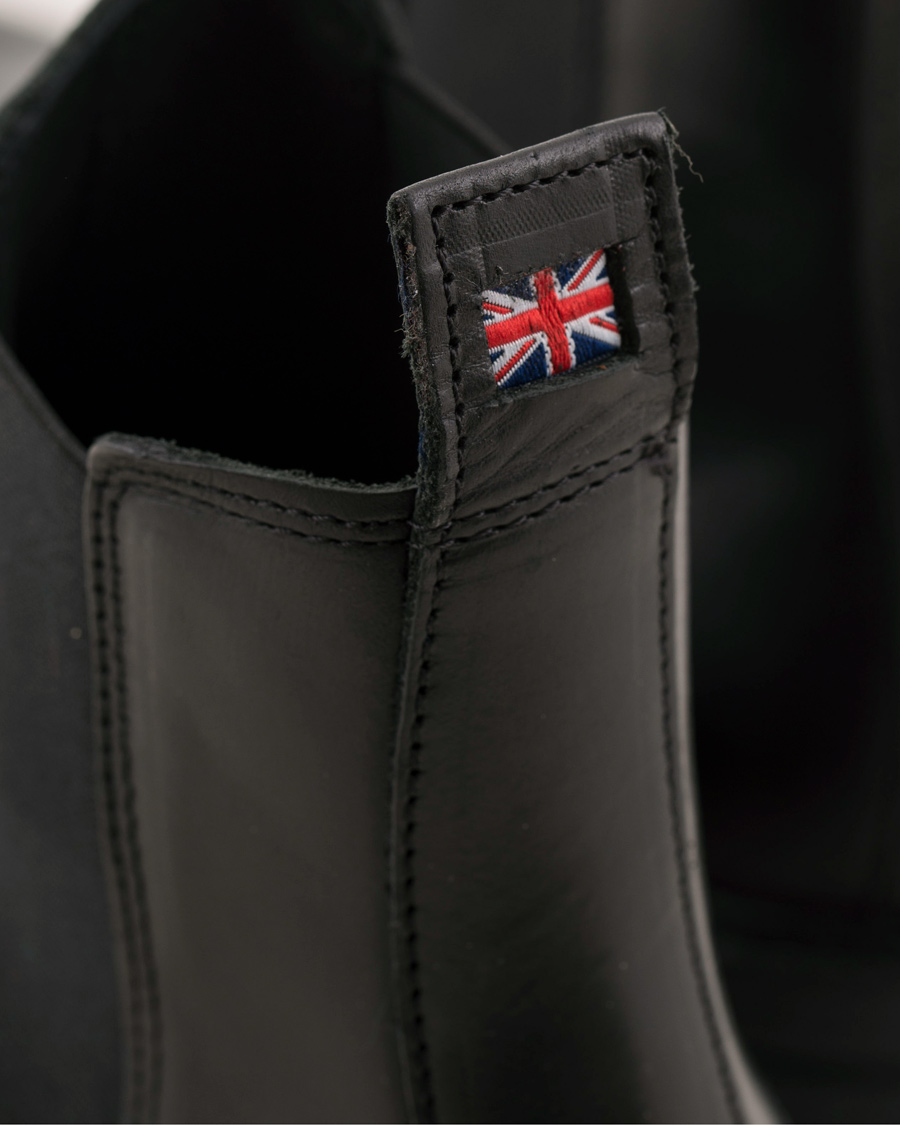 Heren | Henri Lloyd Graham Boot Prime Black Leather | Henri-Lloyd | Henri Lloyd Graham Boot Prime Black Leather