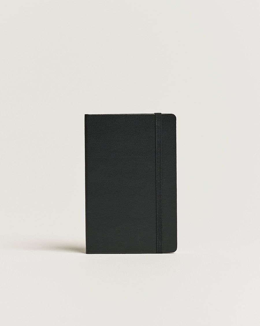 Heren | Moleskine Plain Hard Notebook Pocket Black | Moleskine | Plain Hard Notebook Pocket Black