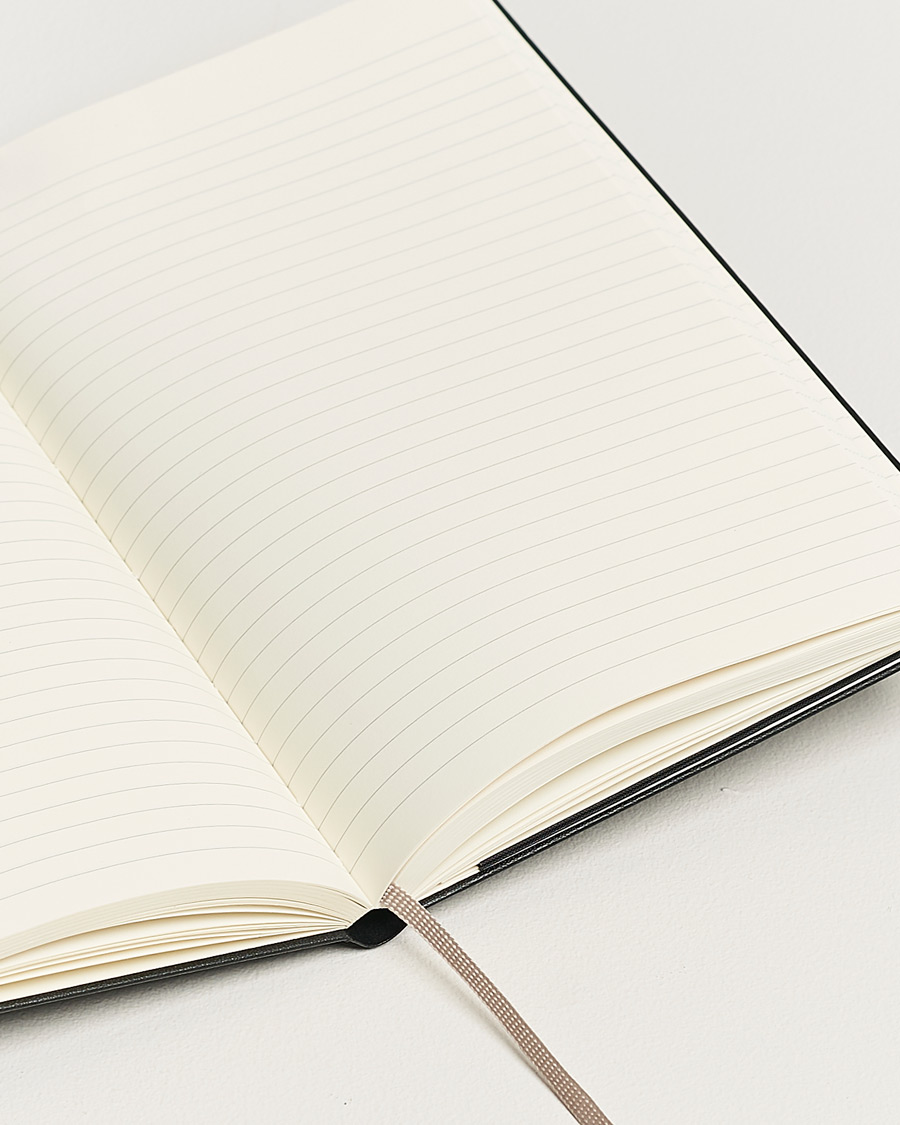 Heren | Notitieboekjes | Moleskine | Ruled Hard Notebook Large Black