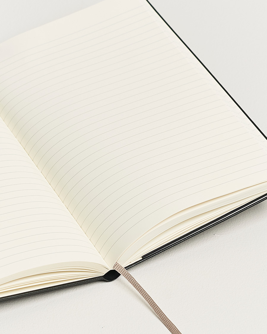 Heren | Moleskine Ruled Hard Notebook Large Black | Moleskine | Ruled Hard Notebook Large Black