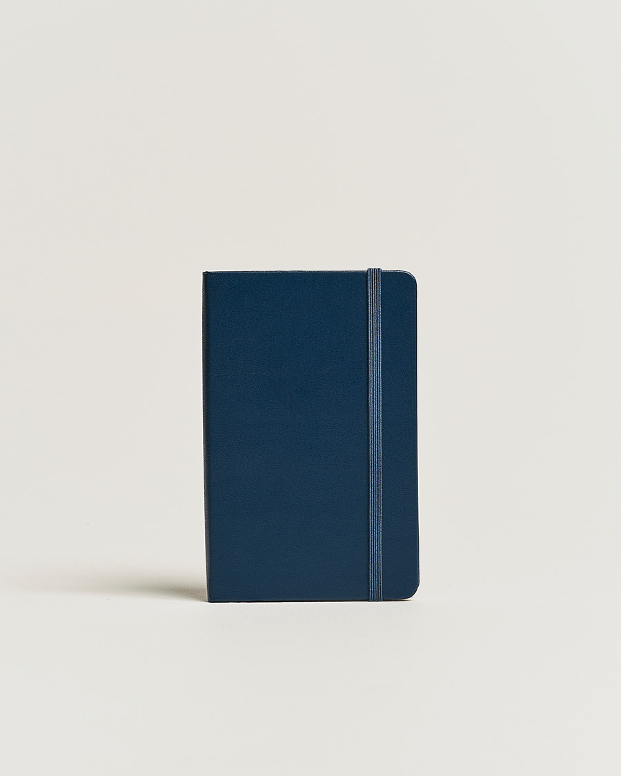 Heren | Moleskine Ruled Hard Notebook Pocket Sapphire Blue | Moleskine | Ruled Hard Notebook Pocket Sapphire Blue