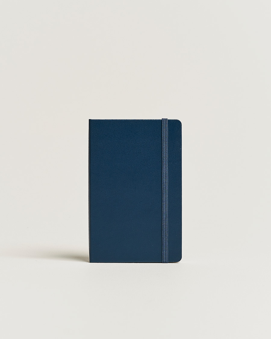 Heren | Notitieboekjes | Moleskine | Plain Hard Notebook Pocket Sapphire Blue