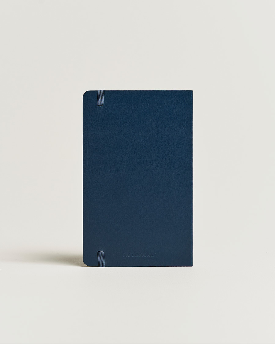 Heren | Moleskine Ruled Hard Notebook Large Sapphire Blue | Moleskine | Ruled Hard Notebook Large Sapphire Blue