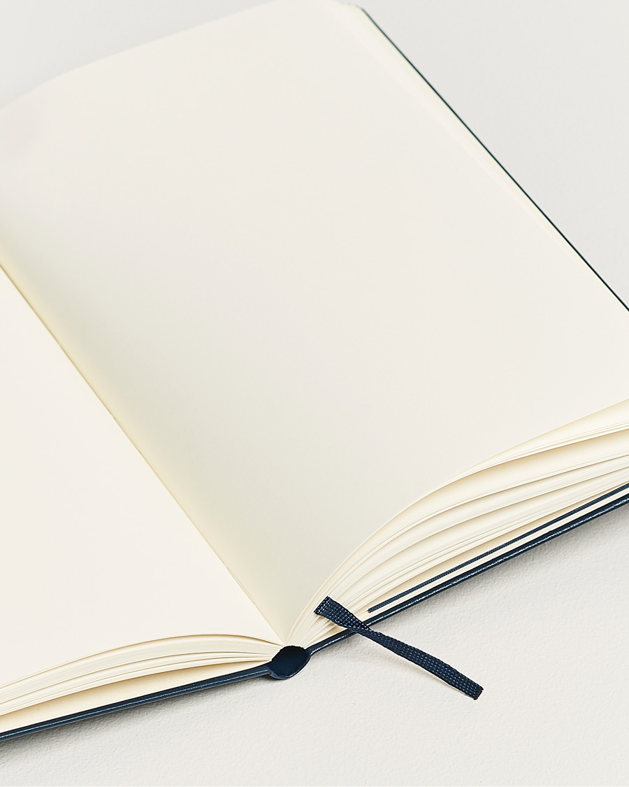 Heren | Moleskine Plain Hard Notebook Large Sapphire Blue | Moleskine | Plain Hard Notebook Large Sapphire Blue