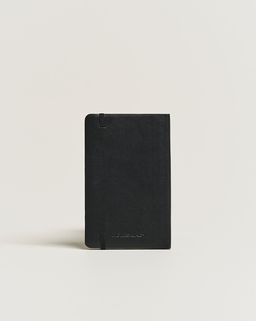 Heren | Moleskine Plain Soft Notebook Pocket Black | Moleskine | Plain Soft Notebook Pocket Black