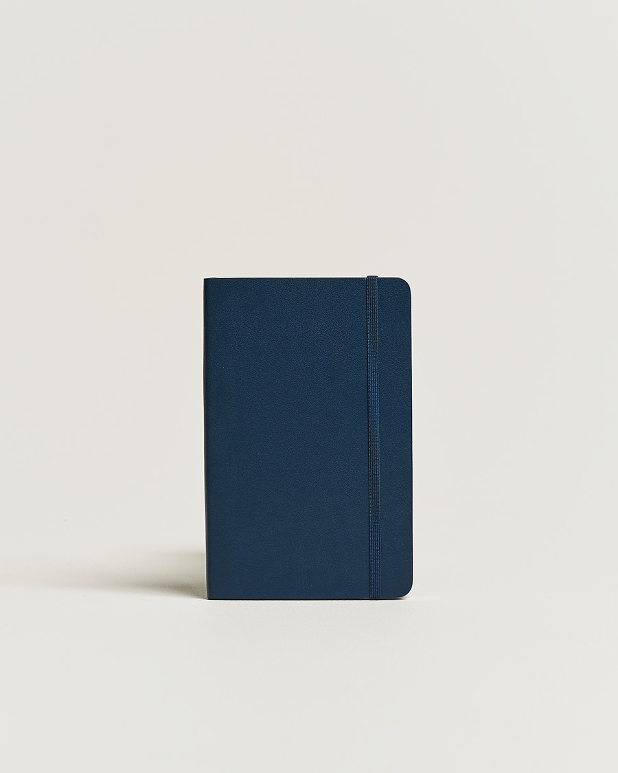 Heren | Notitieboekjes | Moleskine | Ruled Soft Notebook Pocket Sapphire Blue