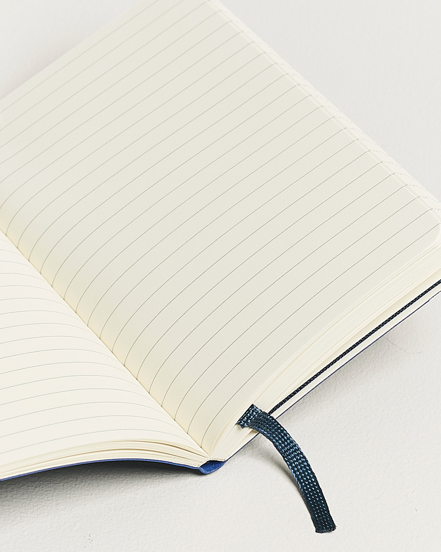 Heren | Lifestyle | Moleskine | Ruled Soft Notebook Pocket Sapphire Blue