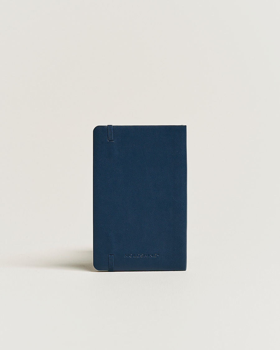 Heren | Moleskine Ruled Soft Notebook Pocket Sapphire Blue | Moleskine | Ruled Soft Notebook Pocket Sapphire Blue