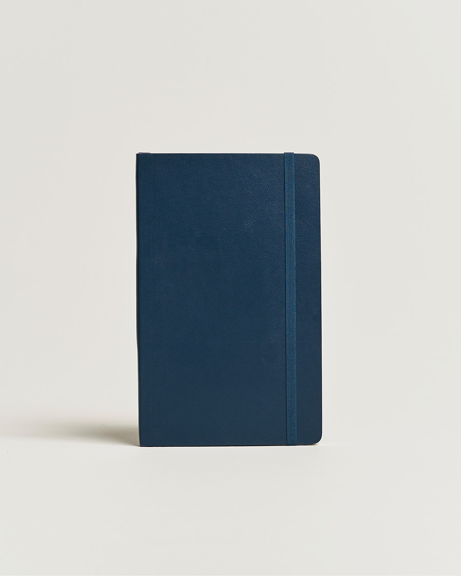 Heren | Moleskine Ruled Soft Notebook Large Sapphire Blue | Moleskine | Ruled Soft Notebook Large Sapphire Blue