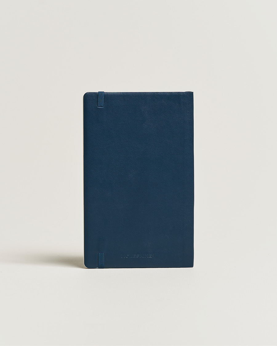 Heren | Moleskine Ruled Soft Notebook Large Sapphire Blue | Moleskine | Ruled Soft Notebook Large Sapphire Blue