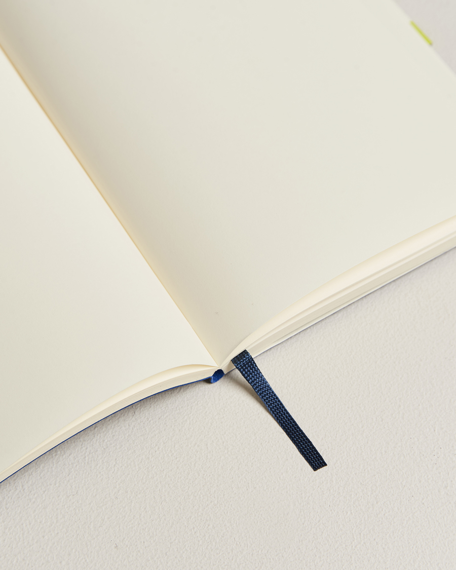 Heren | Moleskine Plain Soft Notebook Large Sapphire Blue | Moleskine | Plain Soft Notebook Large Sapphire Blue