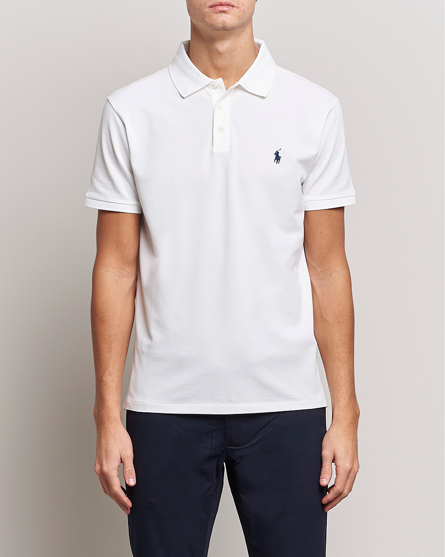 Heren |  | Polo Ralph Lauren | Slim Fit Stretch Polo White