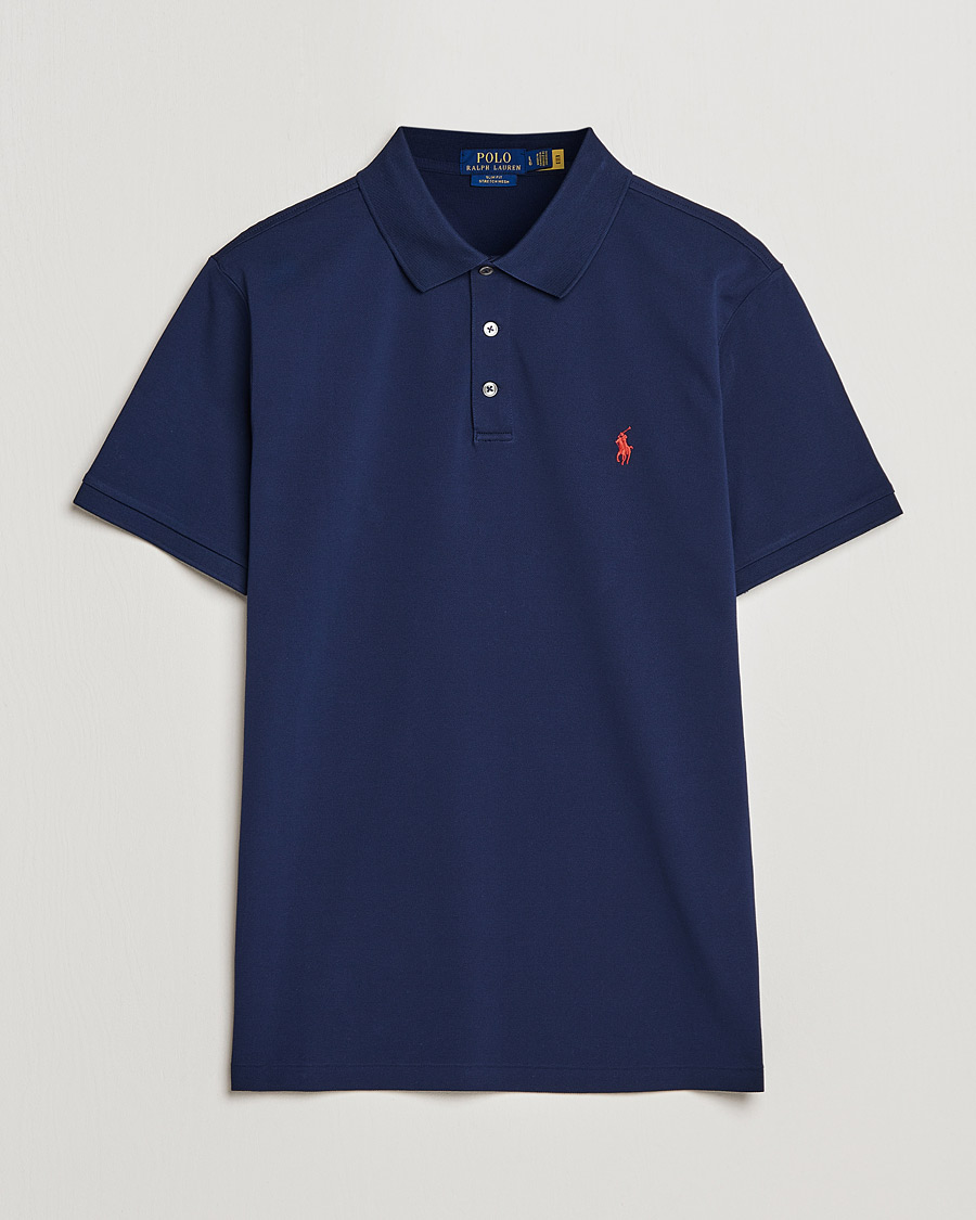 Heren |  | Polo Ralph Lauren | Slim Fit Stretch Polo Refined Navy