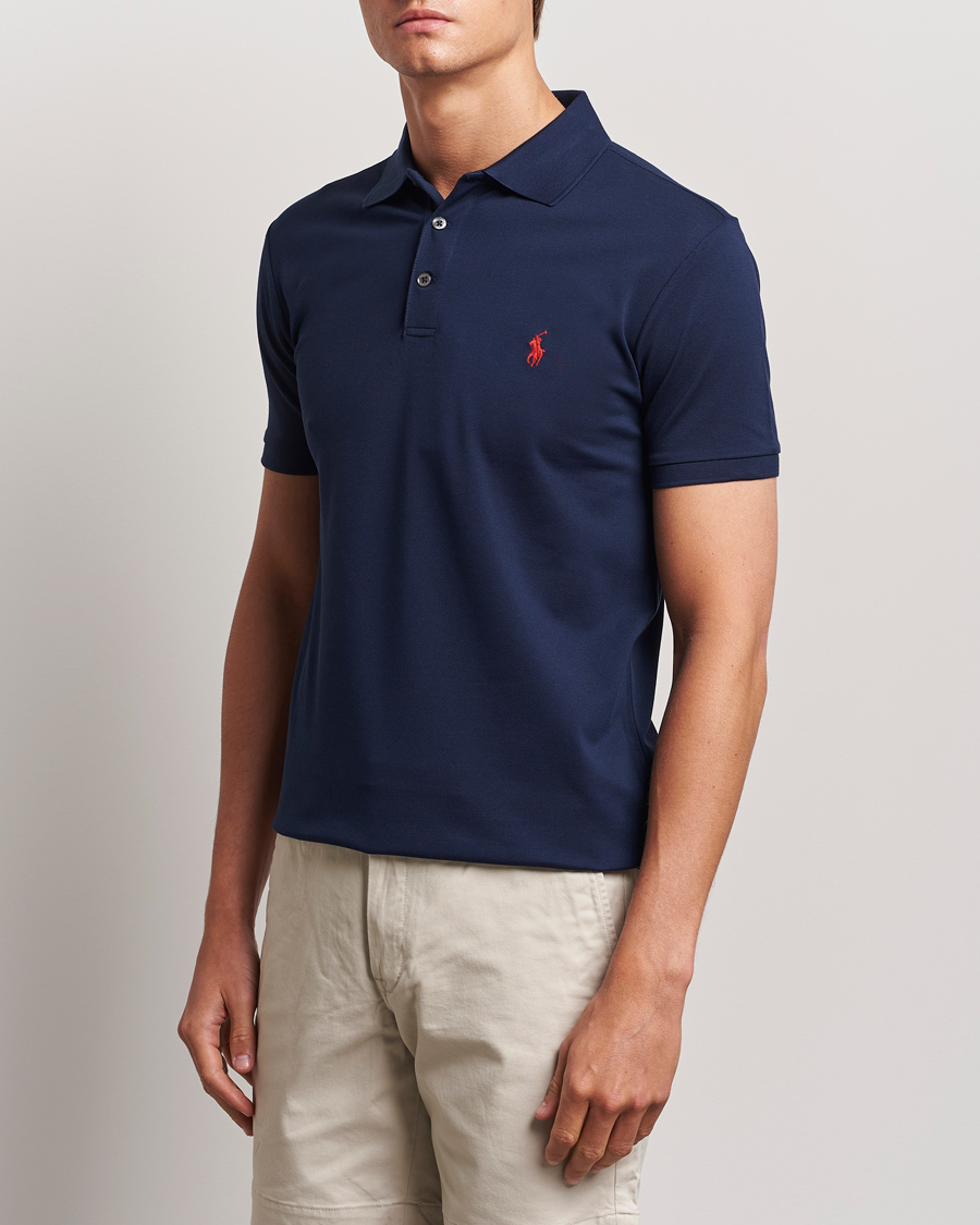 Heren |  | Polo Ralph Lauren | Slim Fit Stretch Polo Refined Navy