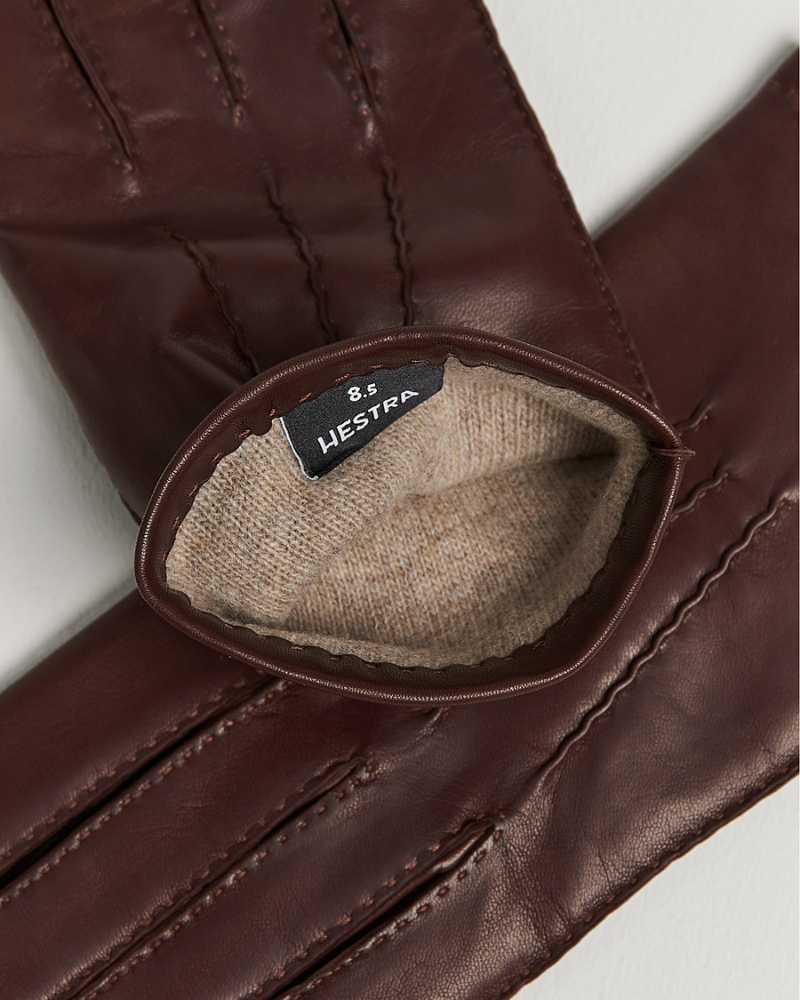 Heren |  | Hestra | Edward Wool Liner Glove Chestnut