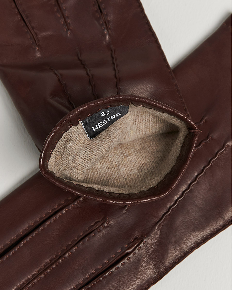 Heren | Accessoires | Hestra | Edward Wool Liner Glove Chestnut