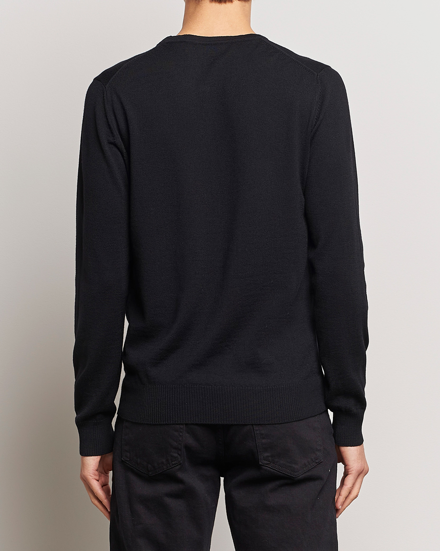 Heren | Truien | J.Lindeberg | Lyle True Merino Crew Neck Pullover Black