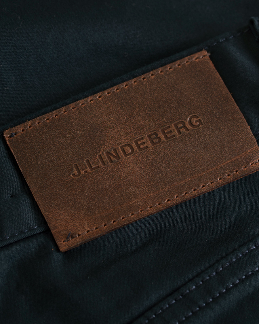 Heren | Jeans | J.Lindeberg | Jay Satin Stretch Jeans Navy