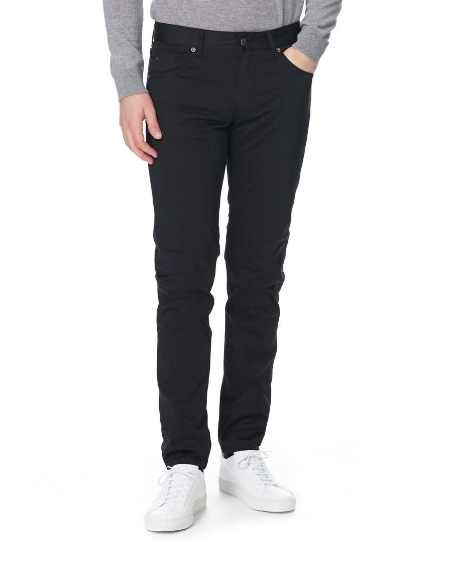 Heren | Jeans | J.Lindeberg | Jay Satin Stretch Jeans Black