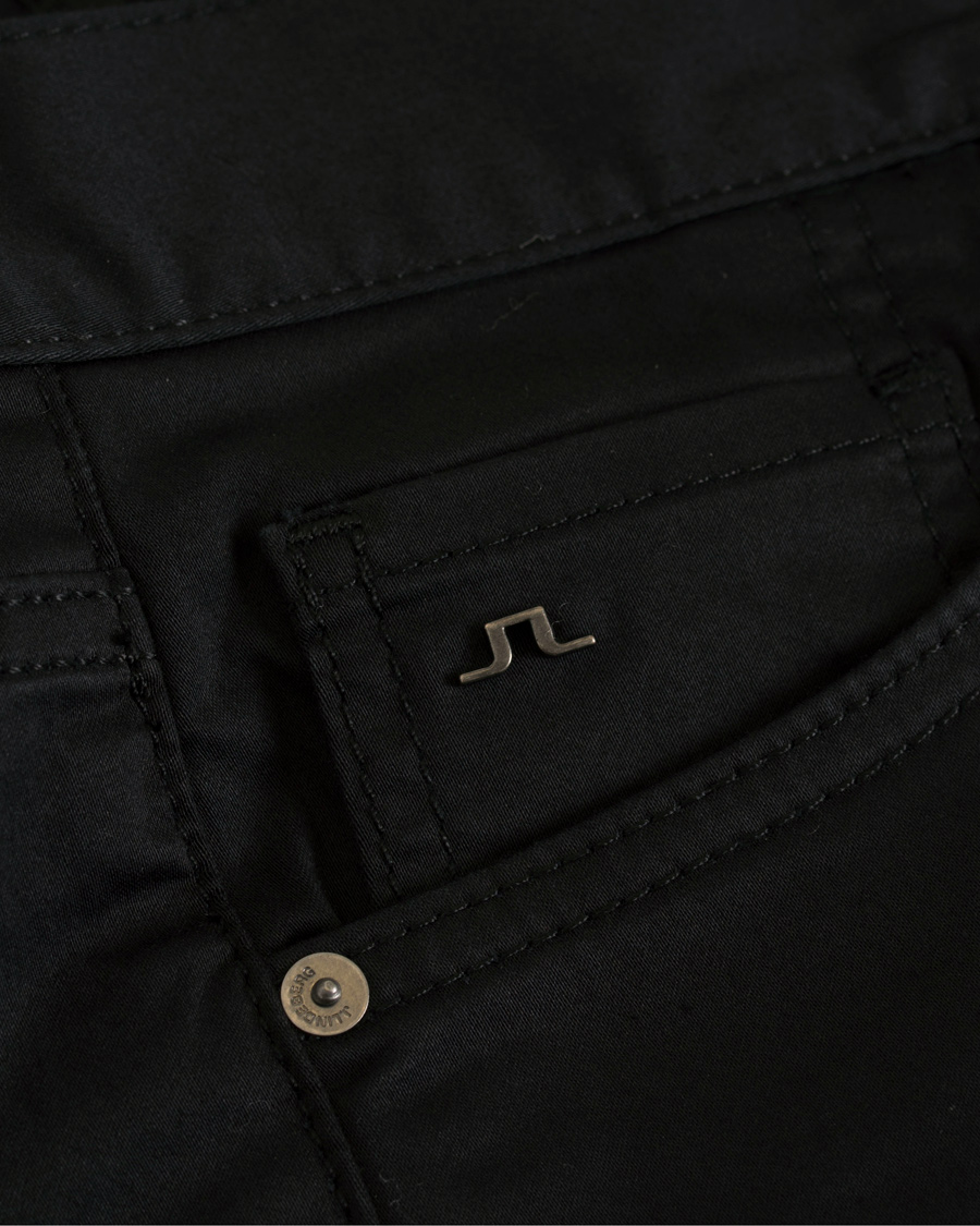 Heren | Jeans | J.Lindeberg | Jay Satin Stretch Jeans Black