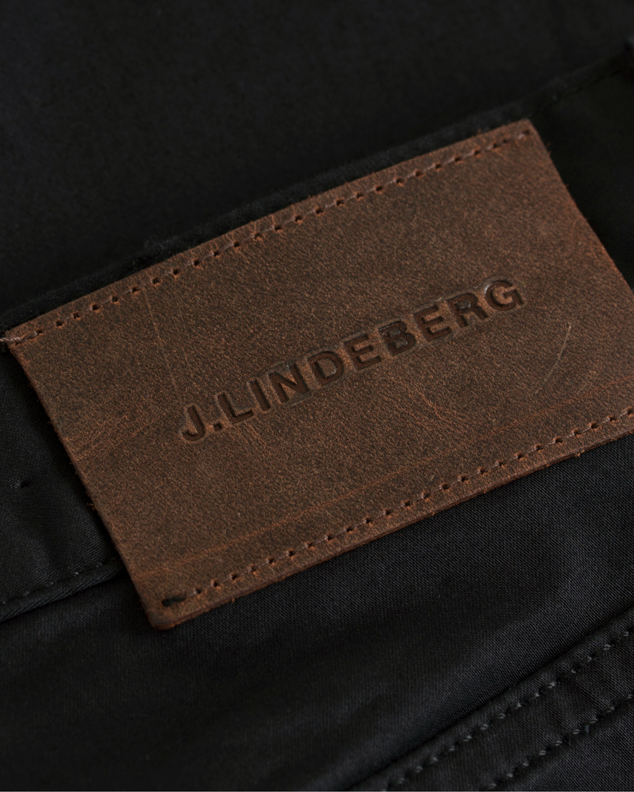 Heren | Jeans | J.Lindeberg | Jay Satin Stretch Jeans Black