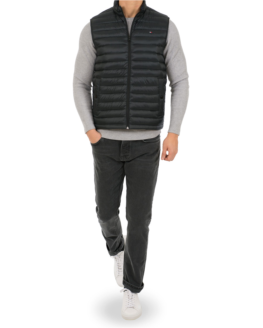 Heren | Jassen | Tommy Hilfiger | Lightweight Down Vest Jet Black