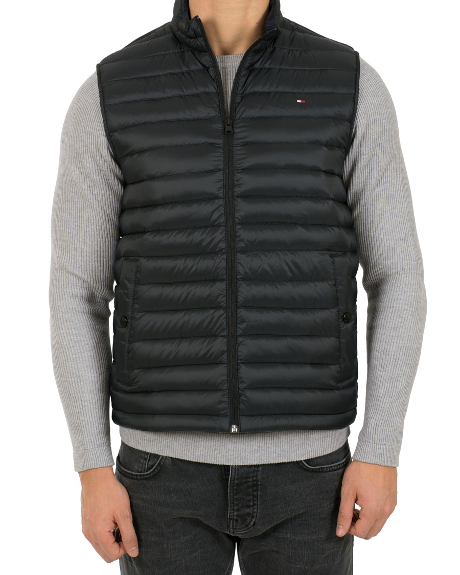 Heren | Jassen | Tommy Hilfiger | Lightweight Down Vest Jet Black