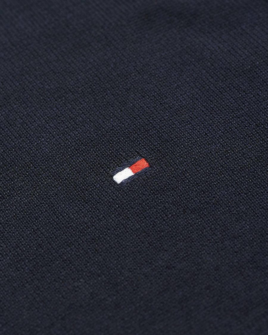 Heren | Truien | Tommy Hilfiger | Cotton/Silk Crew Neck Pullover Sky Captain