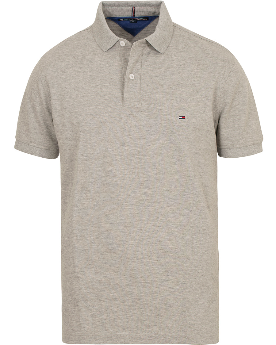 Heren | Polo's | Tommy Hilfiger | Regular Fit Polo Cloud Heather