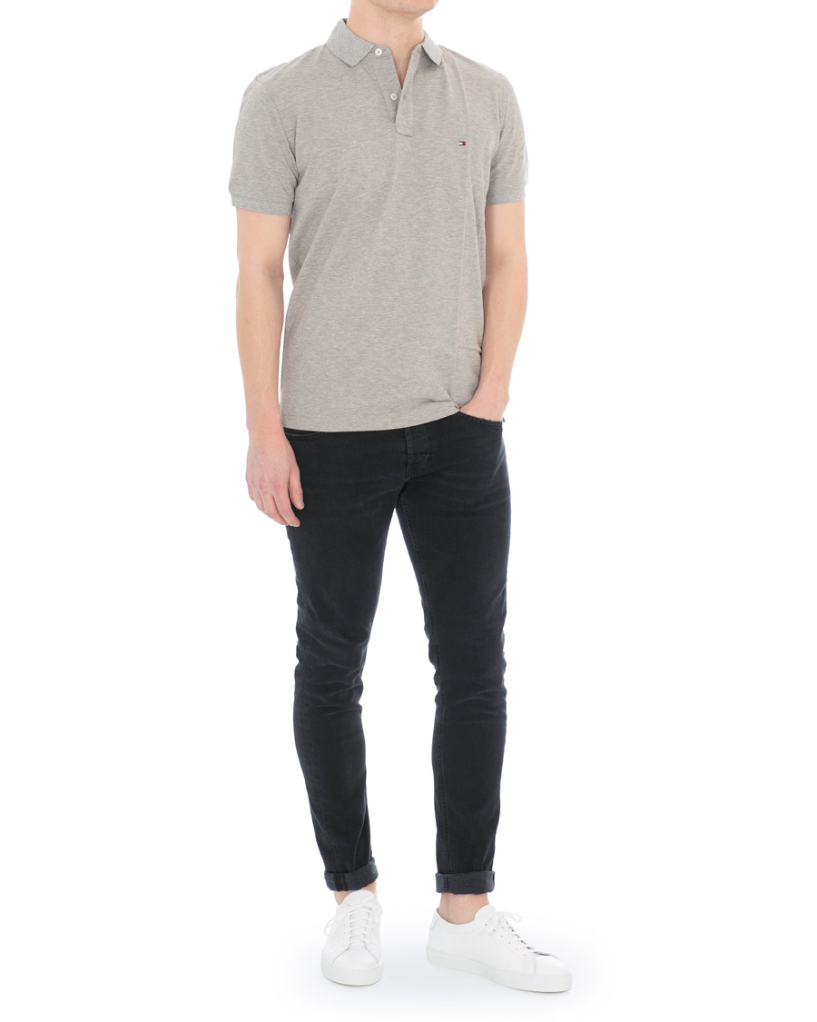 Heren | Polo's | Tommy Hilfiger | Regular Fit Polo Cloud Heather