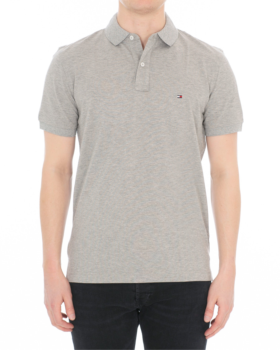 Heren | Polo's | Tommy Hilfiger | Regular Fit Polo Cloud Heather