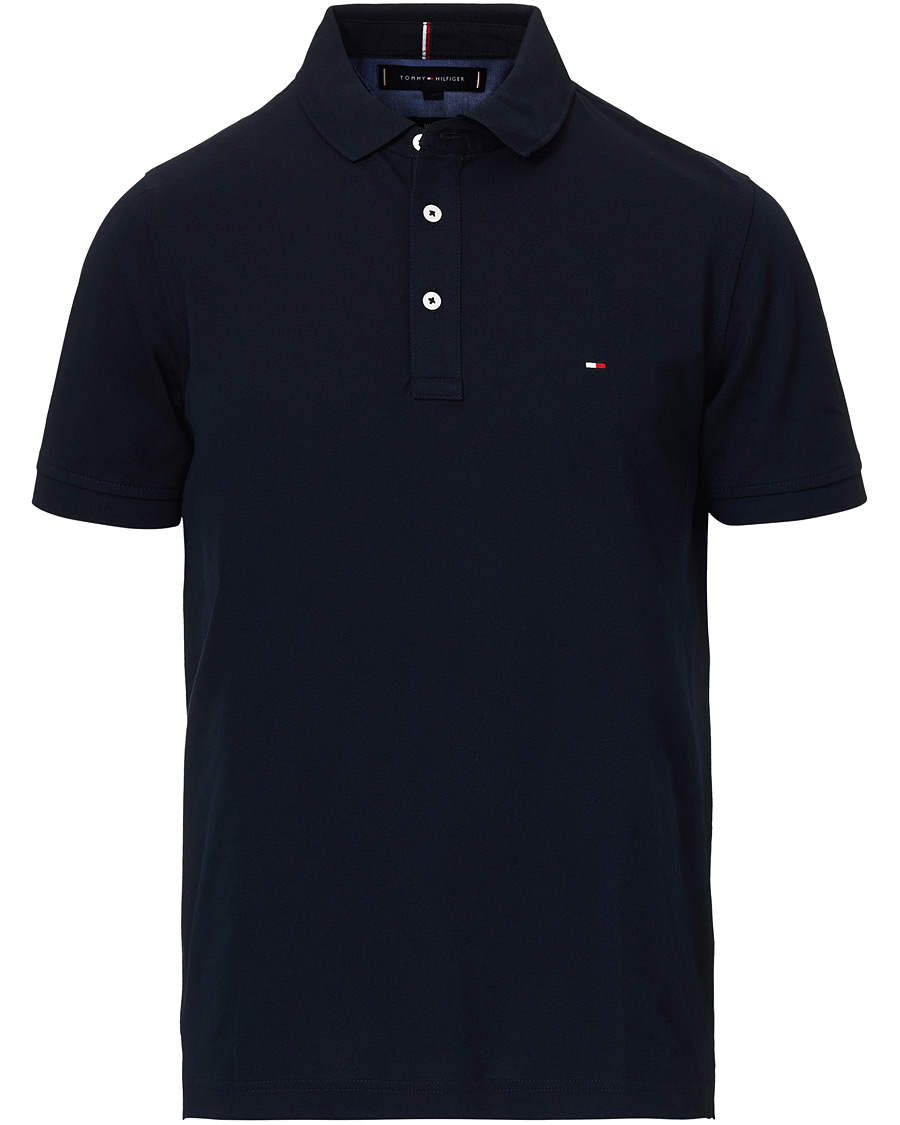 Heren | Polo's | Tommy Hilfiger | Slim Fit Polo Sky Captain