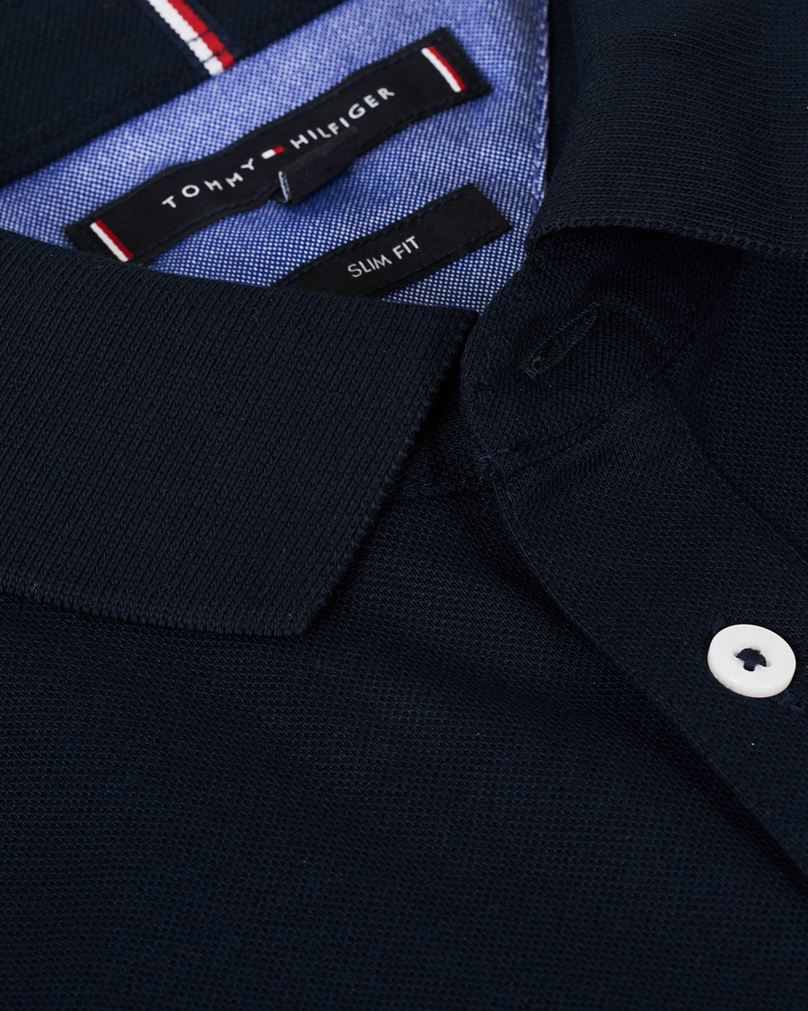 Heren | Polo's | Tommy Hilfiger | Slim Fit Polo Sky Captain