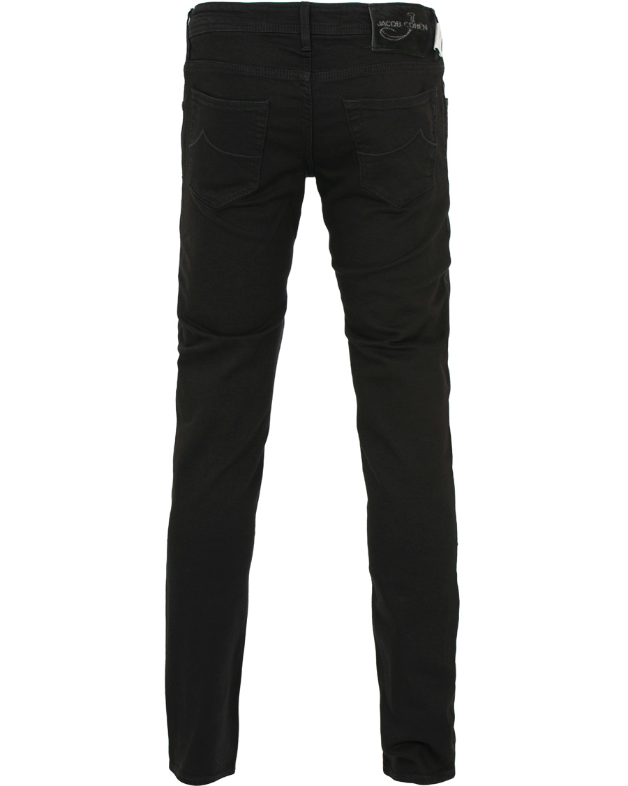 Heren | Jeans | Jacob Cohën | 622 Slim Jeans Black