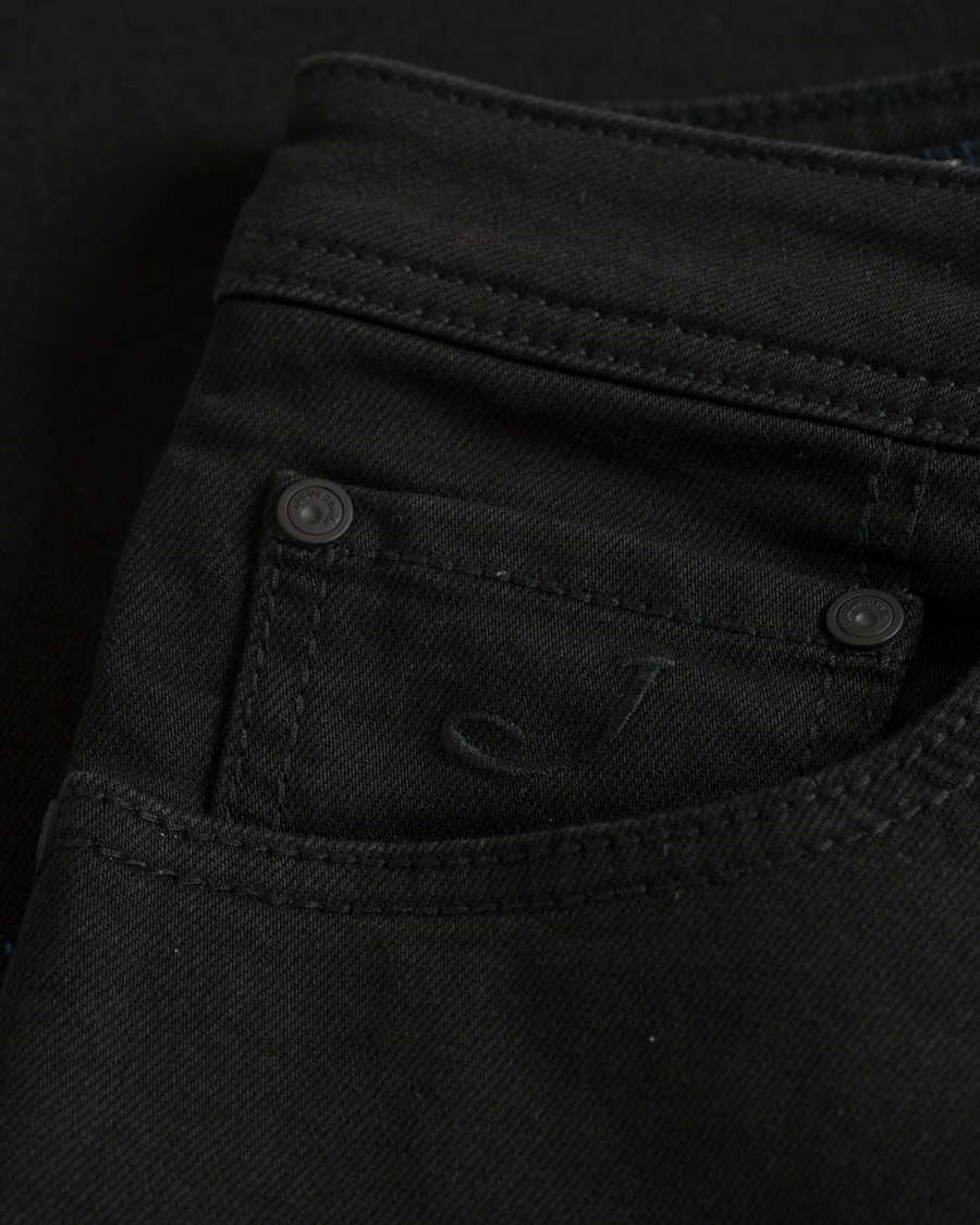 Heren | Jeans | Jacob Cohën | 622 Slim Jeans Black