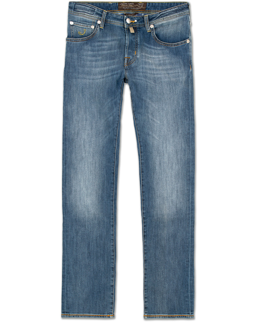 Heren | Jeans | Jacob Cohën | 622 Slim Jeans Light Blue