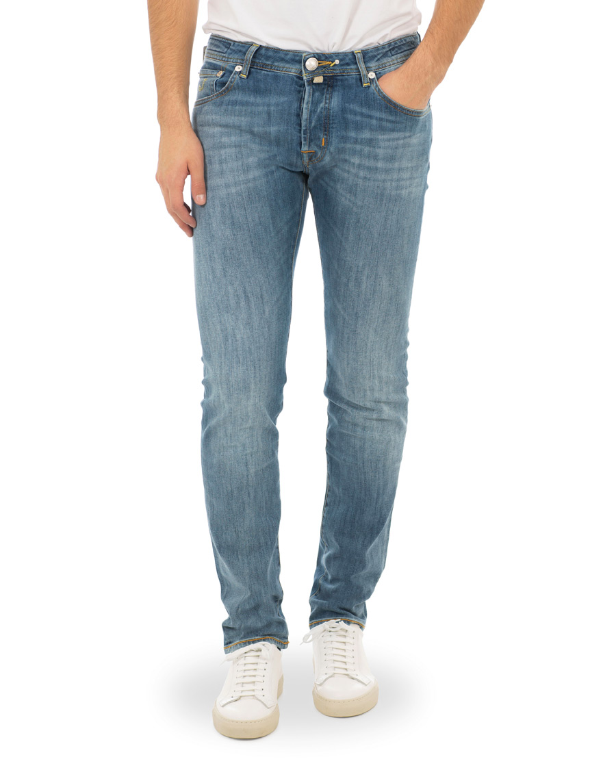 Heren | Jeans | Jacob Cohën | 622 Slim Jeans Light Blue