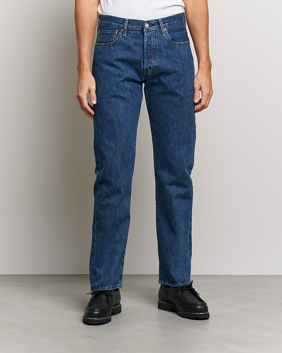 Heren |  | Levi's | 501 Original Fit Jeans Stonewash