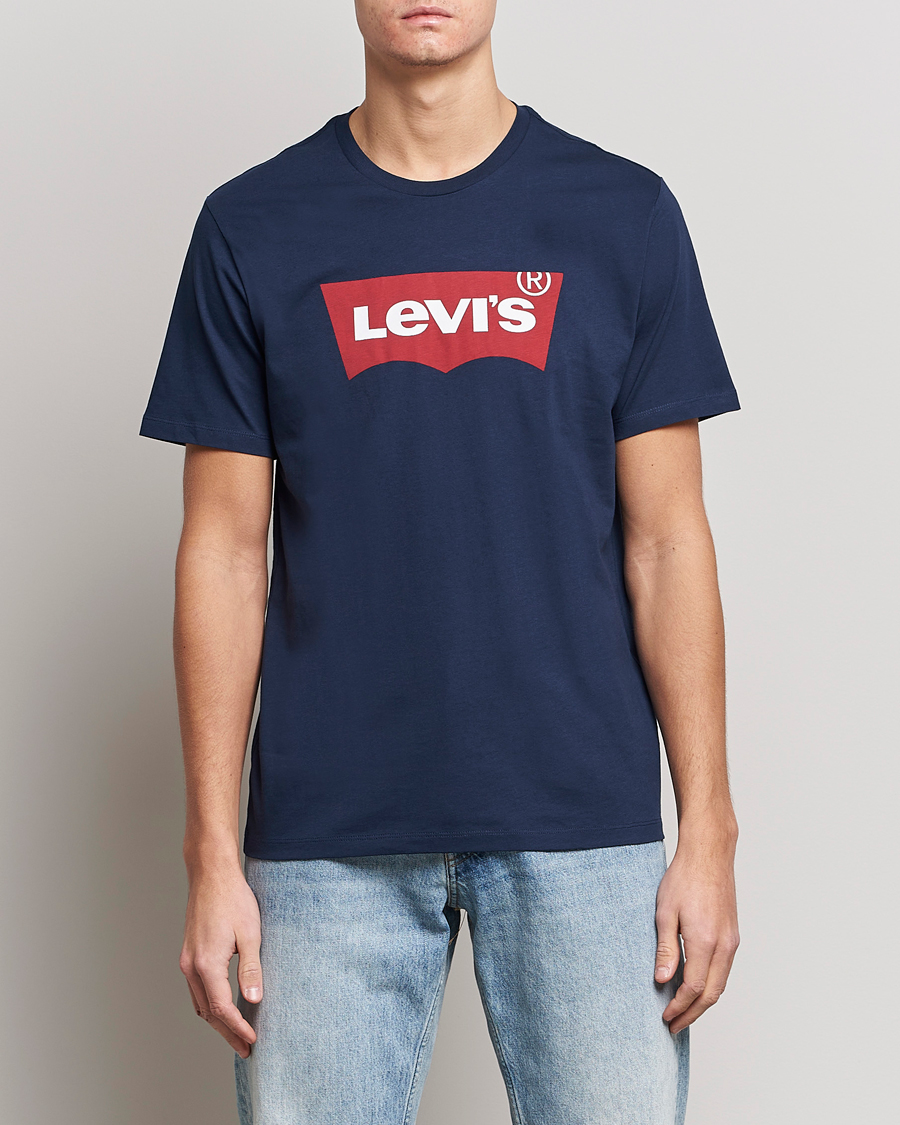 Heren | T-shirts | Levi's | Logo Tee Dress Blue