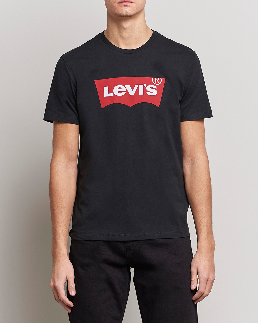 Heren | T-shirts met korte mouwen | Levi's | Logo Tee Black