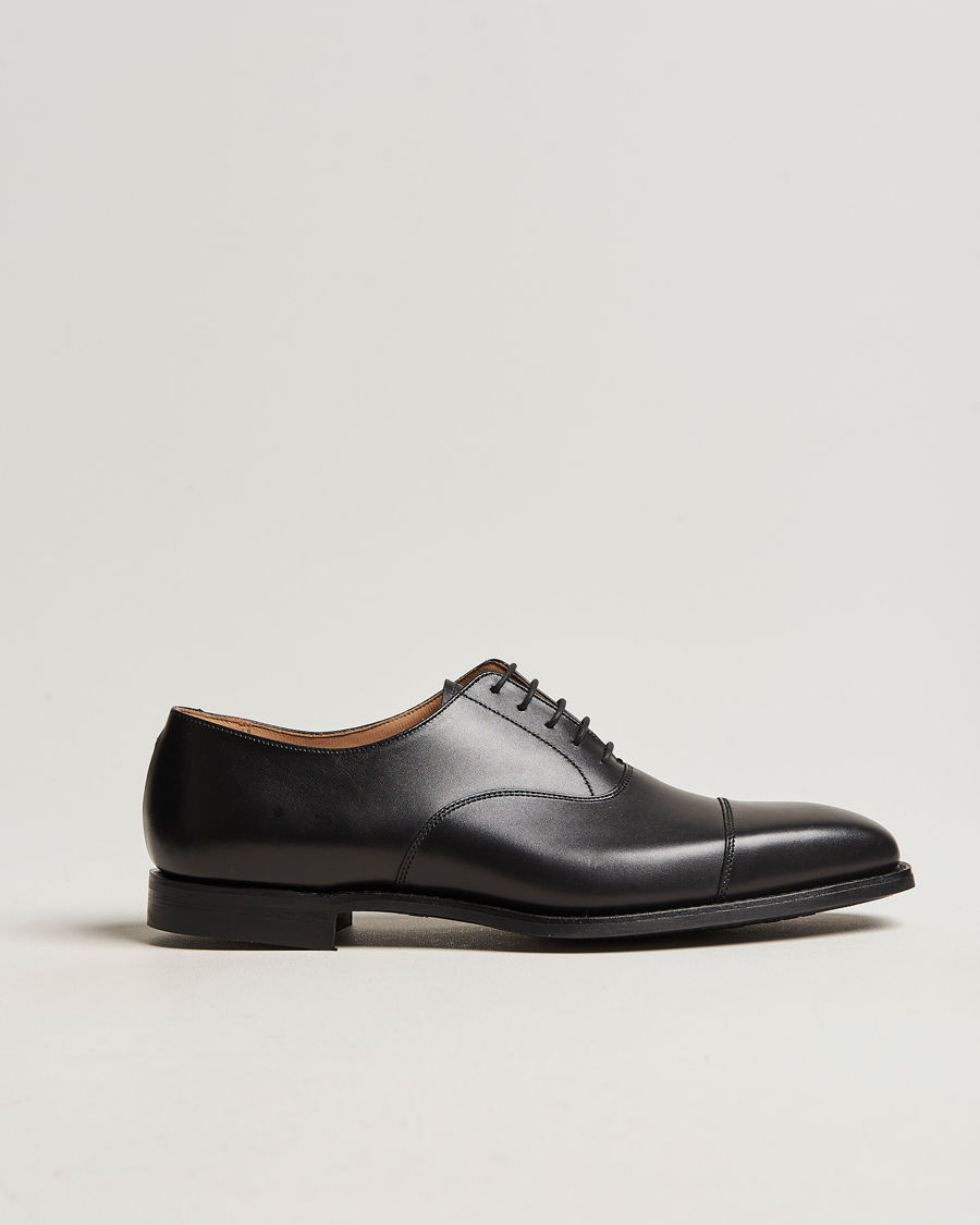 Heren | Handgemaakte schoenen | Crockett & Jones | Hallam Oxford City Sole E Black Calf