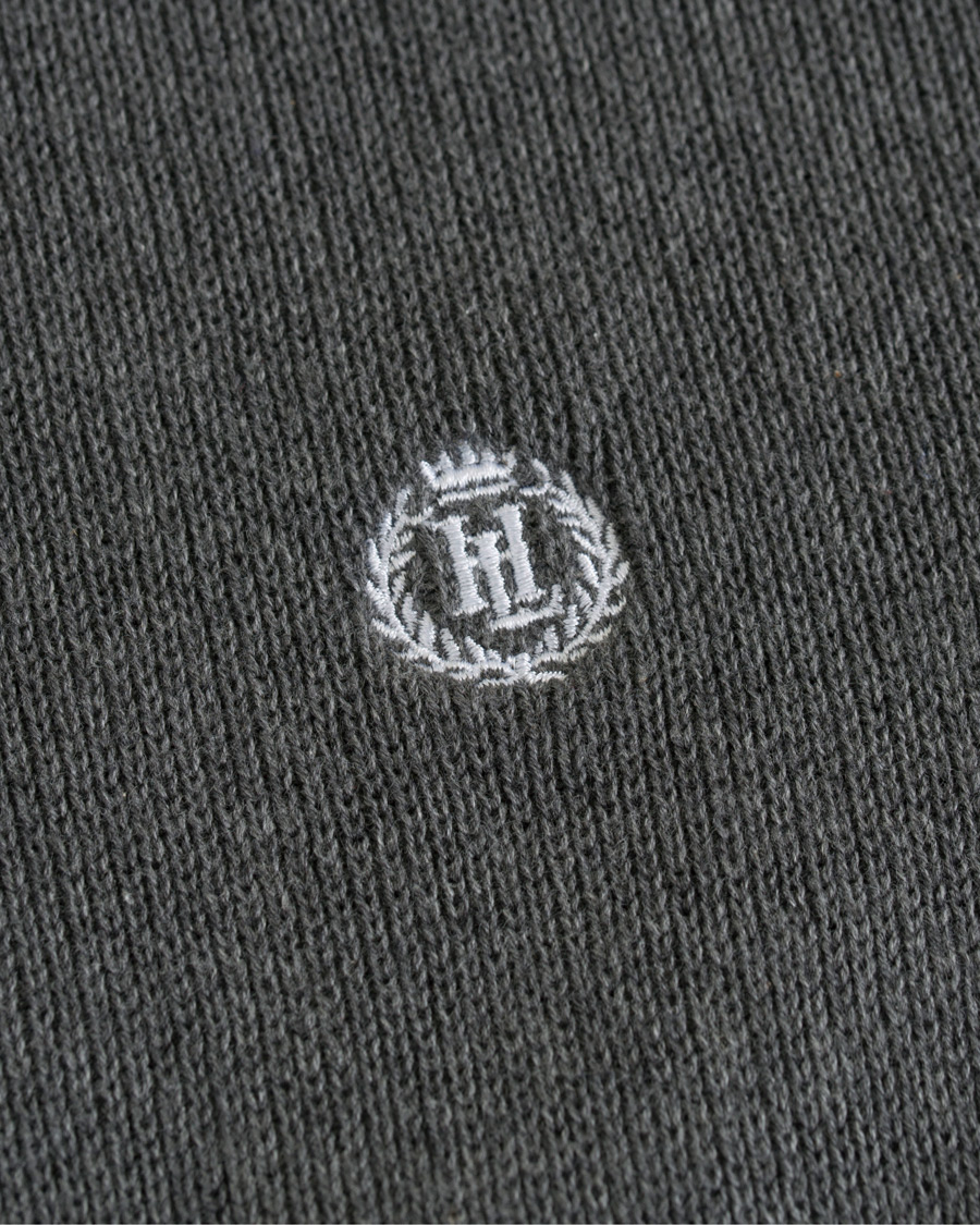 Heren | Truien | Henri-Lloyd | Henri Lloyd RWR Half Zip Grey Melange