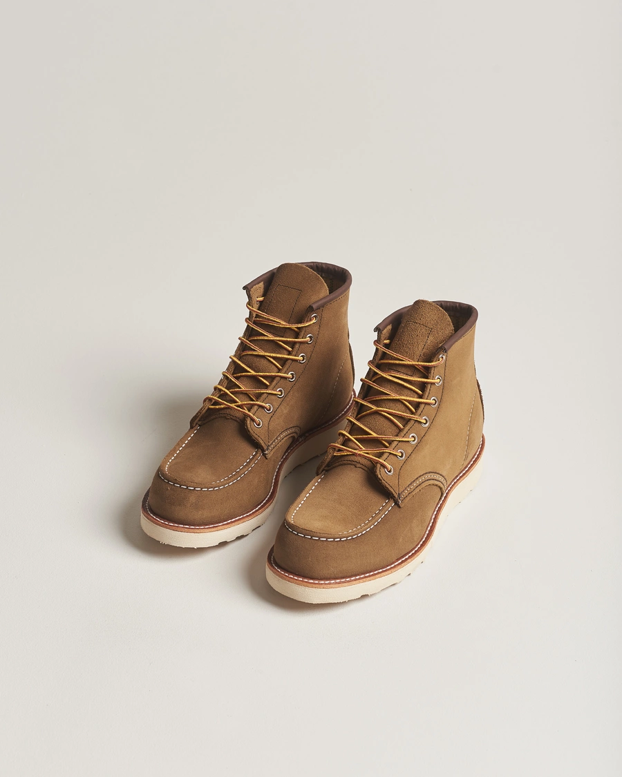 Heren |  | Red Wing Shoes | Moc Toe Boot Olive Mohave