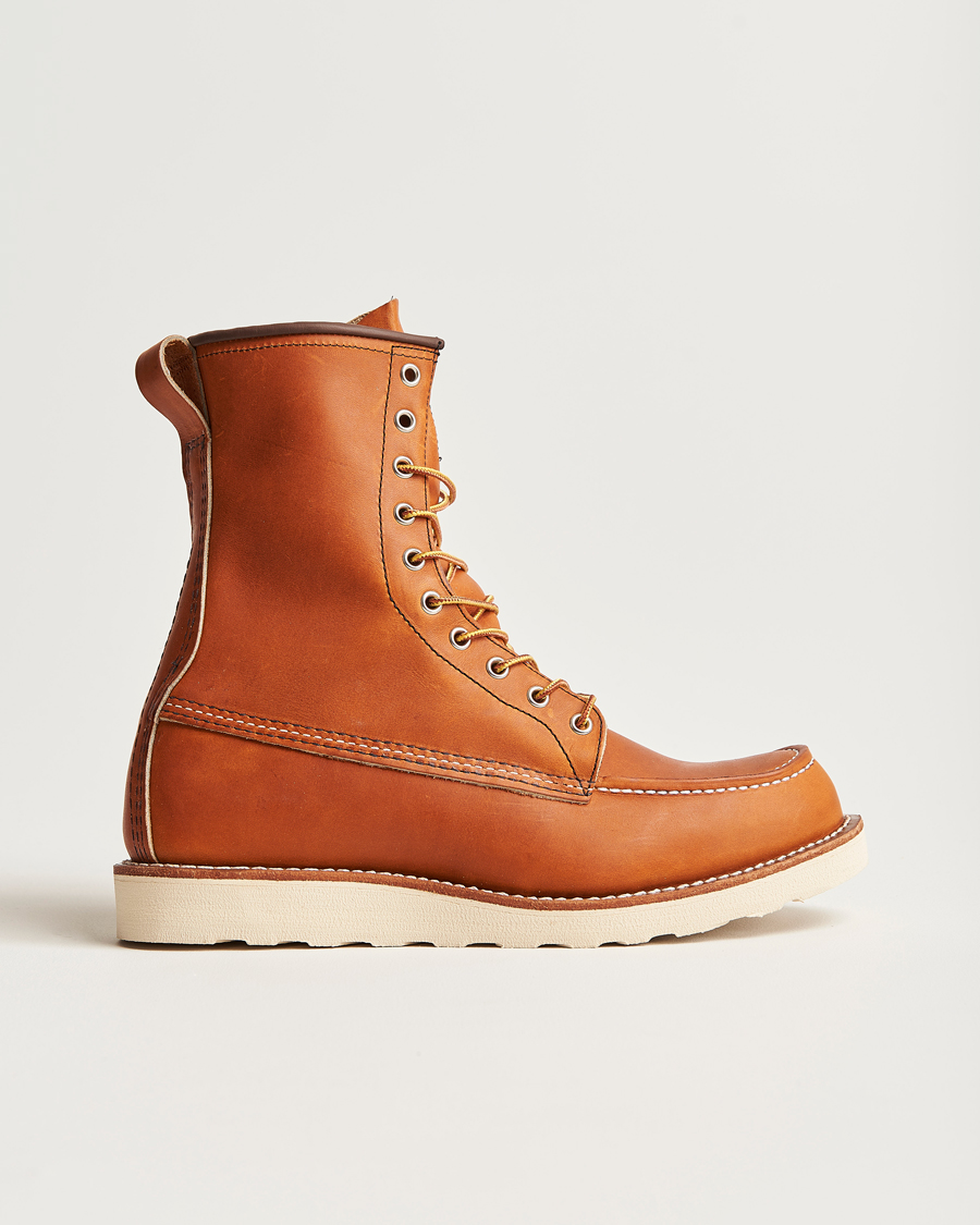 Heren | Handgemaakte schoenen | Red Wing Shoes | Moc Toe High Boot Oro Legacy Leather