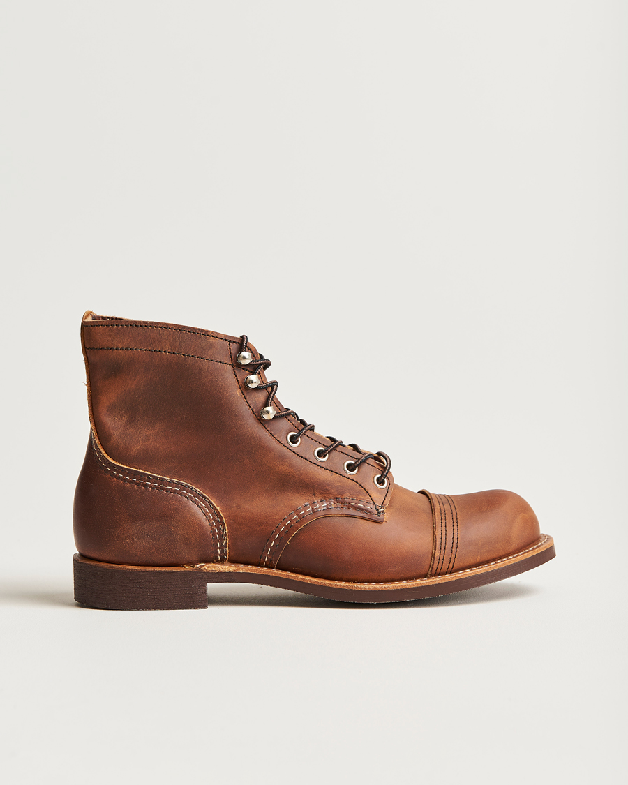 Heren | Laarzen | Red Wing Shoes | Iron Ranger Boot Copper Rough/Though Leather
